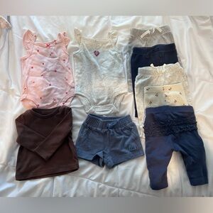 Carter’s Assorted Bottoms Set and Onesie plus Sweatshirt